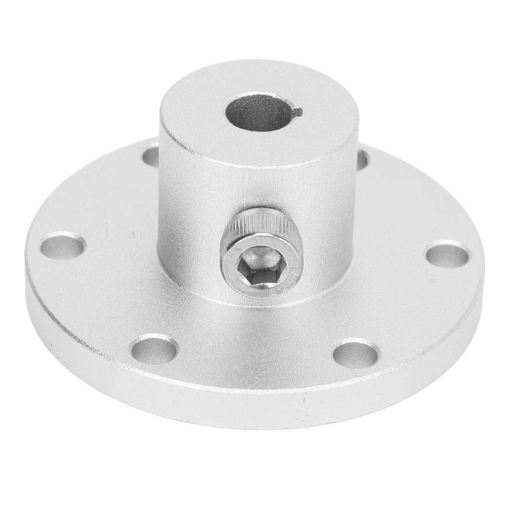 Cuplaj cu flanșă 8mm Aliaj de aluminiu Rigid Flanșă Ghid Arbore Cuplaj Conector Motor cu Pană pentru Roată 14049