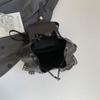 Studded Leather Backpack Women's Fashionable Vintage Style Bag with Adjustable Straps and Multiple Pockets