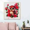 New Arrival 5D DIY Full Circle Diamond Painting "Painted Owl" Embroidery Cross Stitch Home Decor Gift