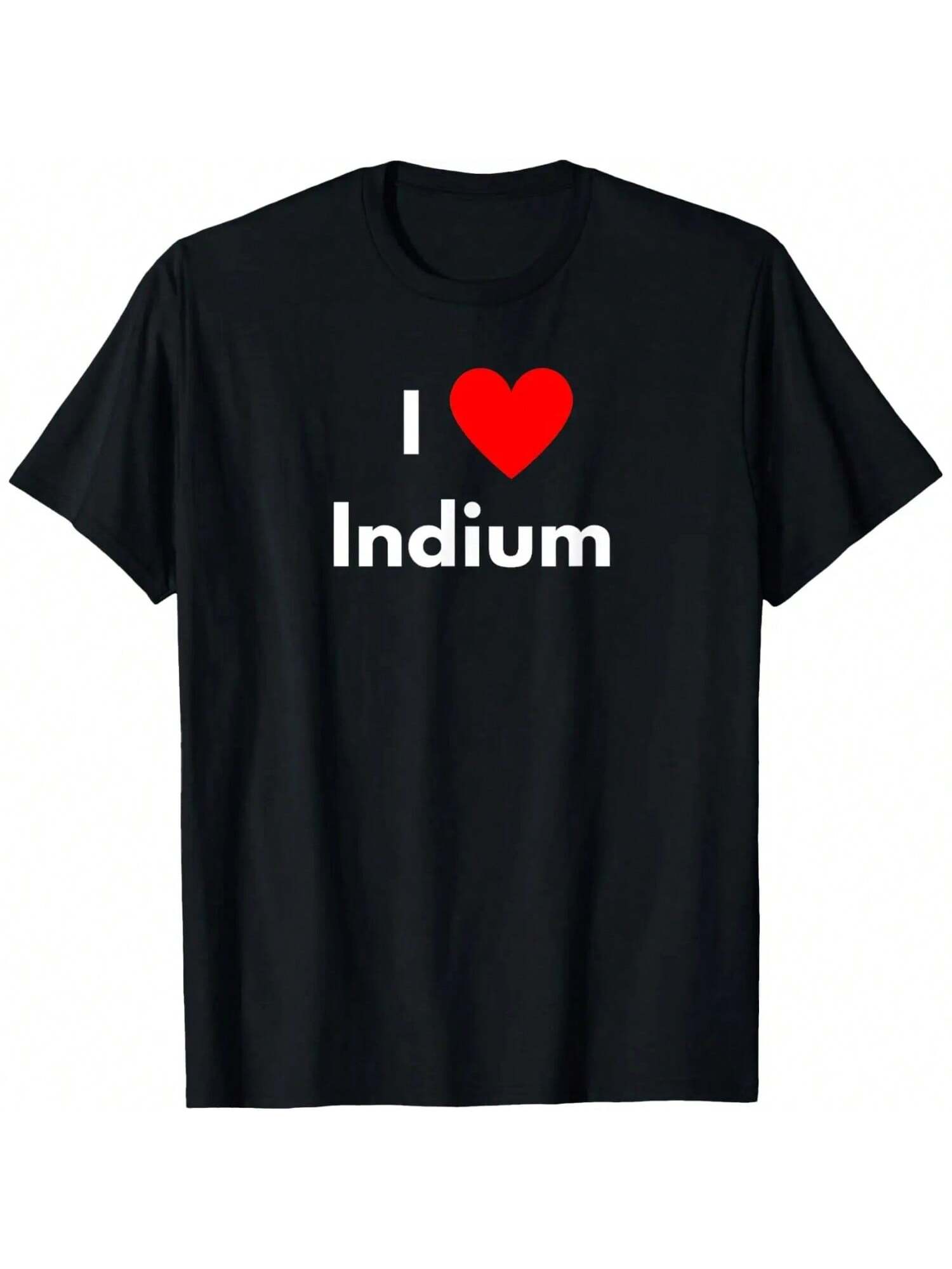 Fun Graphic-I Love Indium T-Shirt S разноцветный