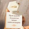 S925 Sterlingsilber Marquise Opal Trendiger High-End Einfacher Ring