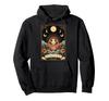 Lucky Daruma Doll Japanese Tarot Card Witch Moon Hoodie