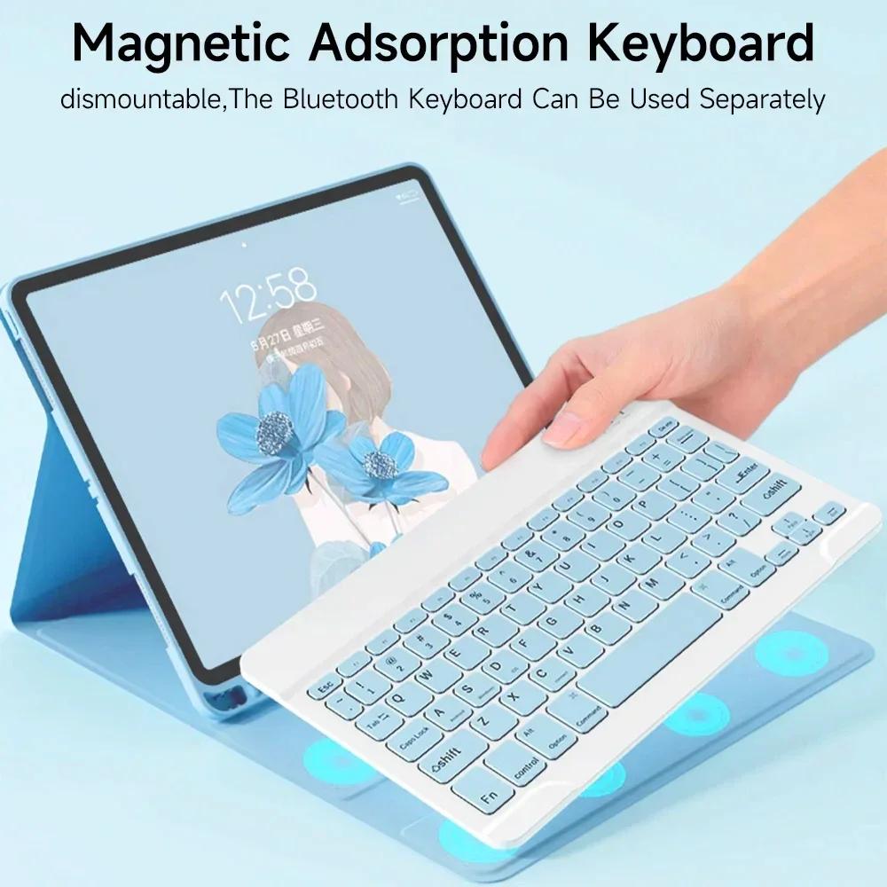 Tablets Keyboard Case for IPad Air 11 M3 2025 Funda Keyboard Cover for IPad Air 6th Generation 11 M2 2024 A2902 A2903 A2904