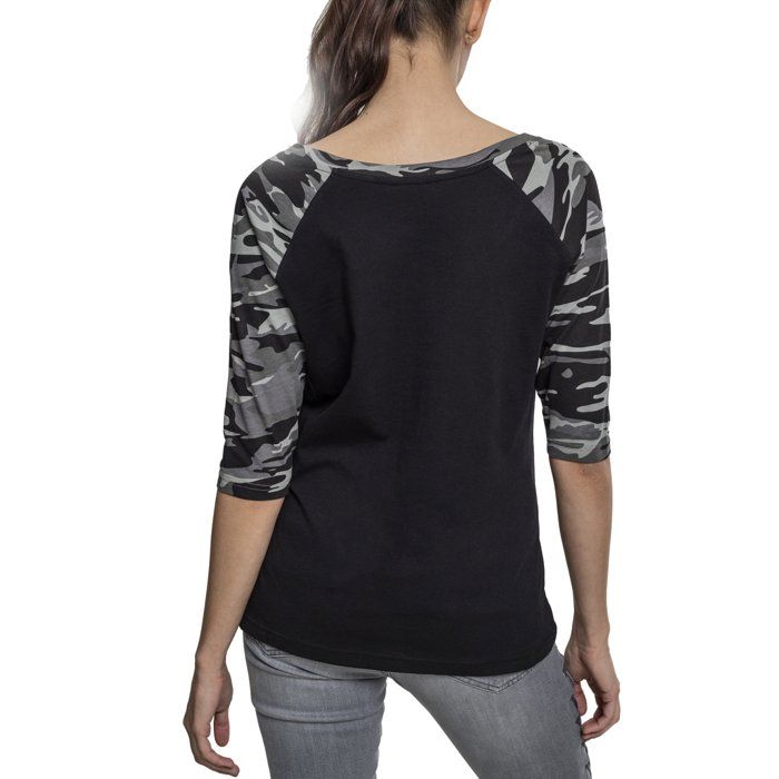 Urban Classics Ladies - 3/4 RAGLAN Longsleeve Top Shirt