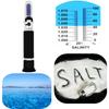 Handheld Salinity Refractometer 0-10% Salinometer Aquarium Salt Water Salinity Tester Hydrometer ATC with Retail Box