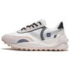 New LiNing Durable Breathable Low Top Running Shoes Women's White Gray AGCS014-3