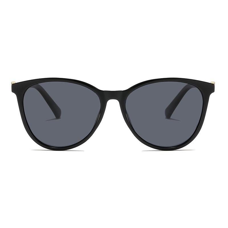 Ladies Polarized Sunglasses Star Trendy Glasses Round Face Retro Uv Protection Sunglasses