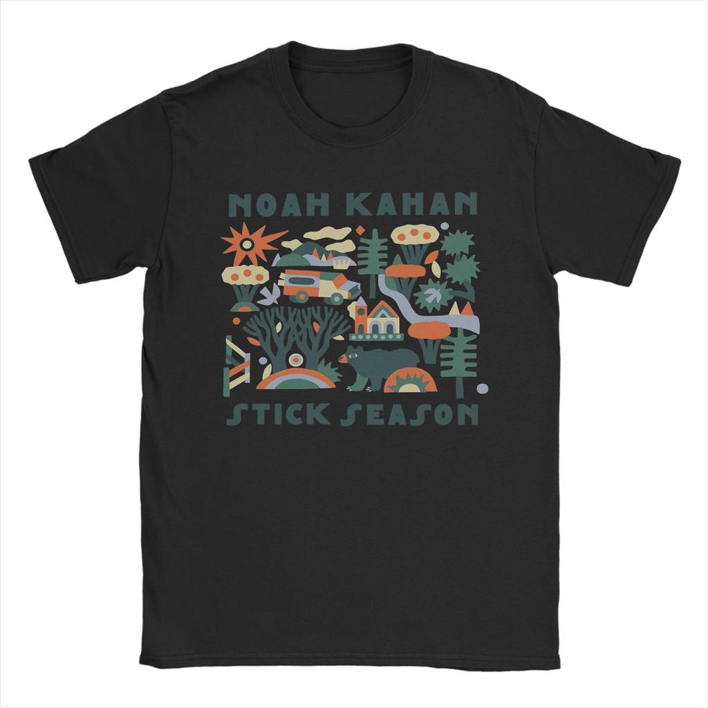 NNoah Kahan Stick Season Unisexs T Shirt  Novelty Tee Shirt Short Sleeve O Neck TShirt Pure Cotton Big Size Clothes