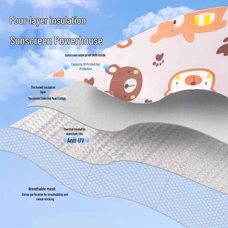 Letní elektrické auto a motocykl řídítka sluneční clona rukavice - Vodotěsné a větruodolné