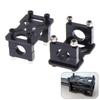 12/14/16/18/20/22/25/30mm 3k Carbon Fiber Motor Base Fixed Seat Mount Plate Pipe Clamp For RC Aircraft Model-TOY