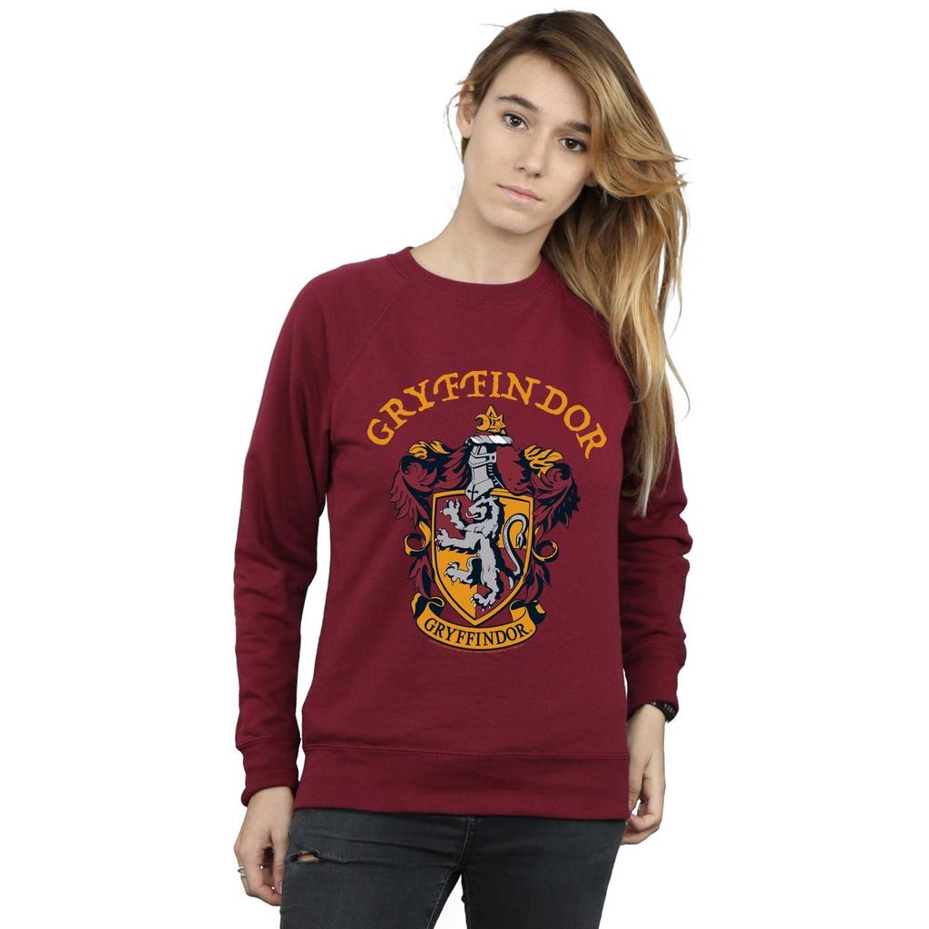 HARRY POTTER Damen-/Damen-Sweatshirt mit Gryffindor-Wappen