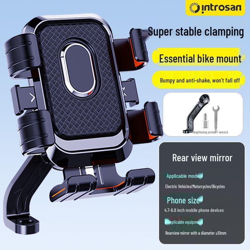 Electric Vehicle & Bicycle Phone Holder for Delivery & Navigation