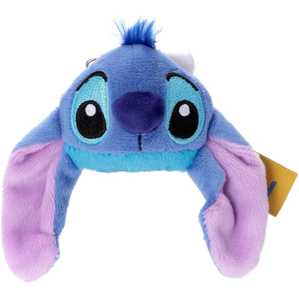 Takaratomy A.R.T.S Disney Character Stitch Plush Badge 10cm Soft Toy
