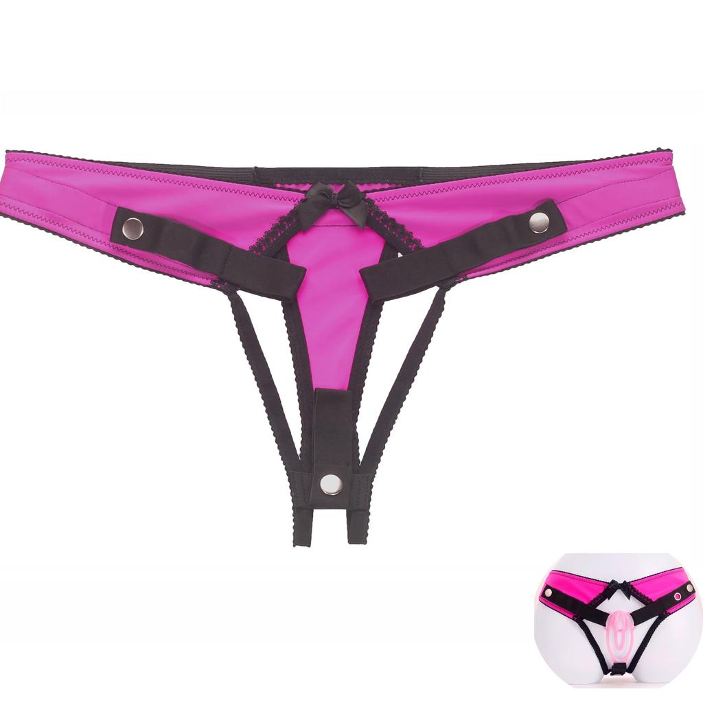 Male Chastity Belt Fixed Chastity Body Auxiliary Chastity Lock Elastic Band Sexy Adult Toys Red No Heart [KKSEXY] Pants, 3-Way Belt, Accessory,
