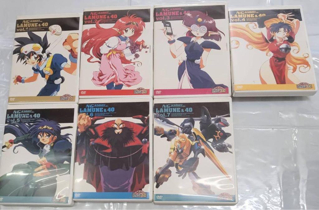 [USED] Used DVD NG Senshi Ramune & 40 Rental Used DVDs 18 DVDs In Total