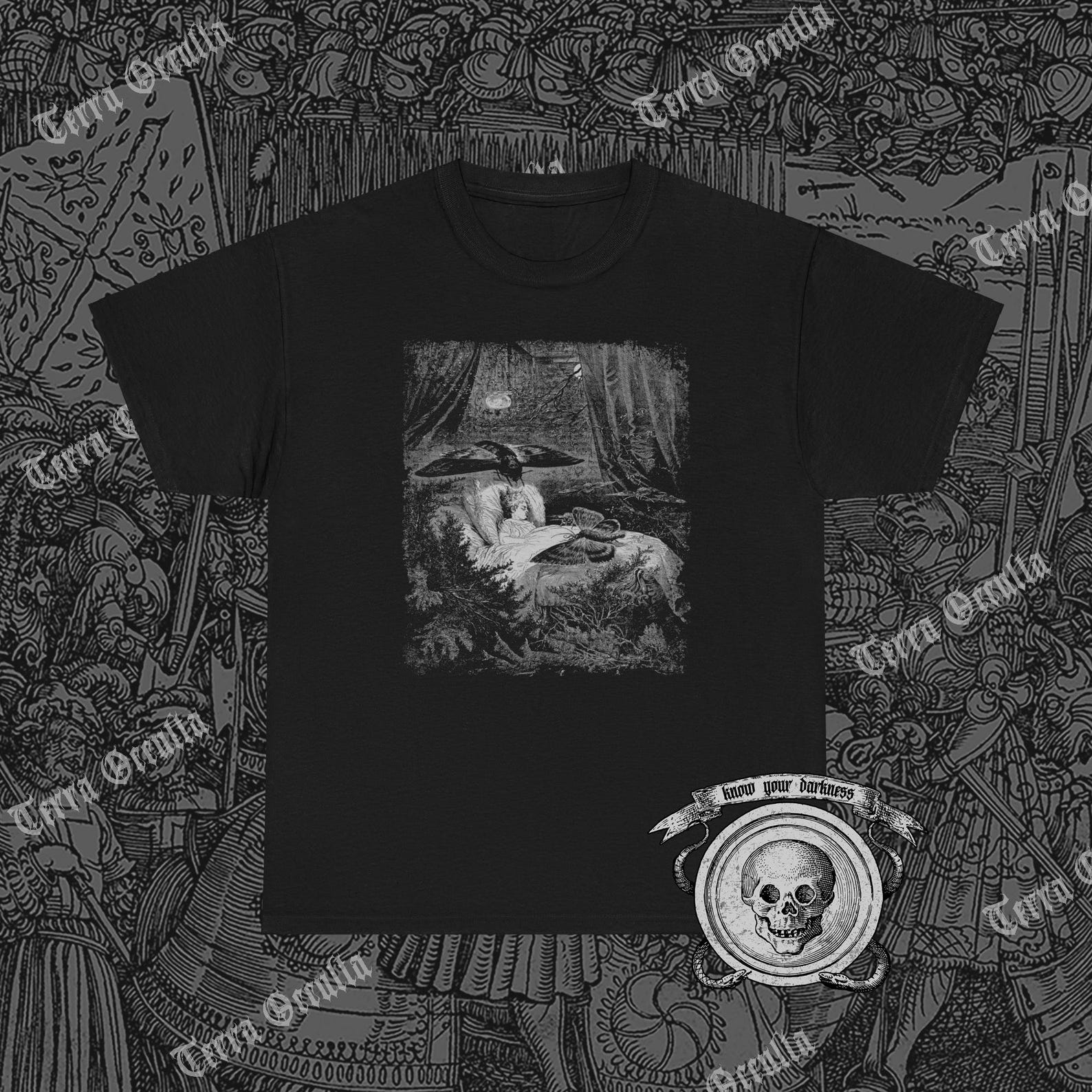 Poor Robin and the Fairies Shirt, Fairytale, Dark Academia, Cottagecore, Enchanted Forest XL