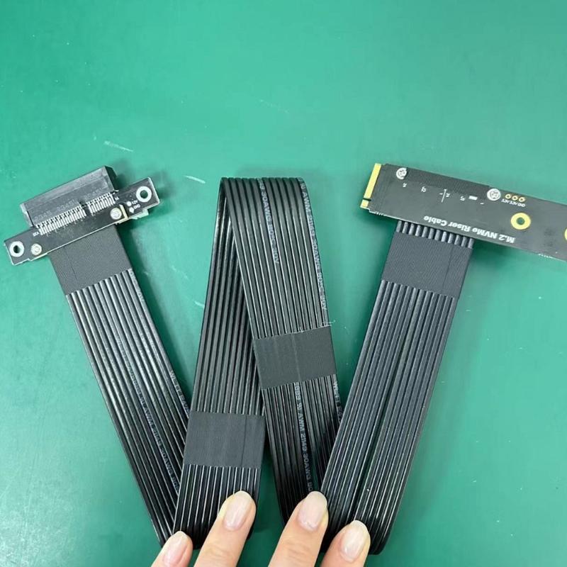 M.2 NVMe To PCIE Cable Male To Female Adapter Extender PCIE LAN Card Fast Speed Data Transfer 64Gbps