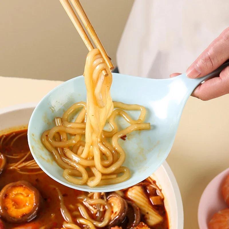 Korean Handheld Dish Fashion with Handle Large Spoon Tray Fries Fried Chicken Snack Plate Fruit Dessert Cake Platter New 2025