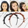 Fashion Double Layer Headband Hair Tools Double Bangs Hairstyle Hairpin Multi-layer