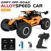 New RC Car 1:16 2WD with LED Light 2.4G 20KM/H High Speed Off-Road Climbing Remote Control Car Toy Gifts for Boys Girls Kids