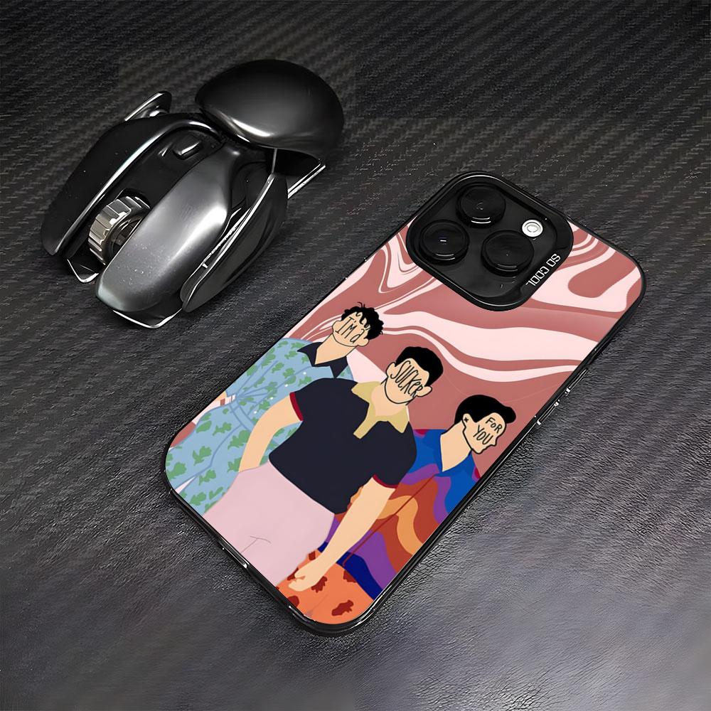 Singer J-Jonas Brothers Band Phone Case For IPhone17 Air 16 15 14 Plus 13 12 11 Pro 7 8 XS Max XR Silver Black Bumper Case