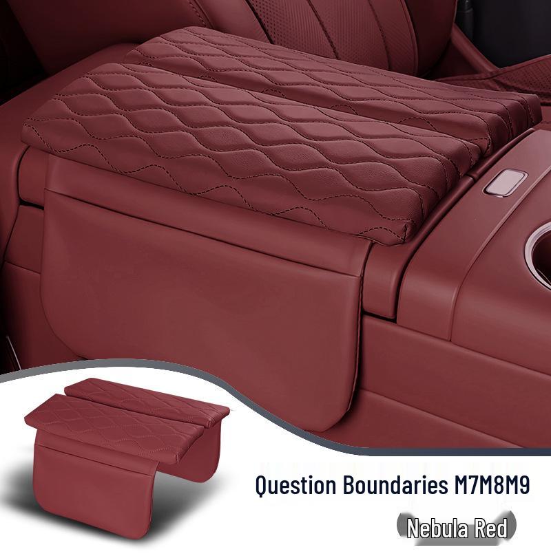 Leather Armrest Cover for AITO M7/M8/M9: Premium Protection Pad for Central Armrest