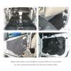 Self-Adhesive Car Sound Deadening Mat - Fire Retardant Automotive Insulation Pad, Butyl Rubber & Foam Damping Sheet for Noise Heat Control
