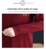 2025 Women's Plus Size Wool Sweater - 100% Wool Winter Base Layer, Loose Fit Fashionable Innerwear for Women