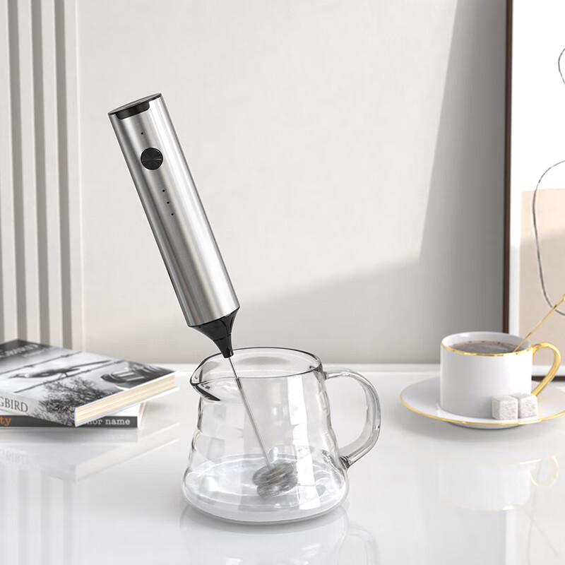 CLITON Rechargeable Handheld Electric Milk Frother
