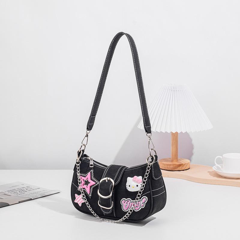 Genuine New Millennial Babes Star Baguette Armpit Bag Itt Shoulder Bag Cute Messenger Bag Niche