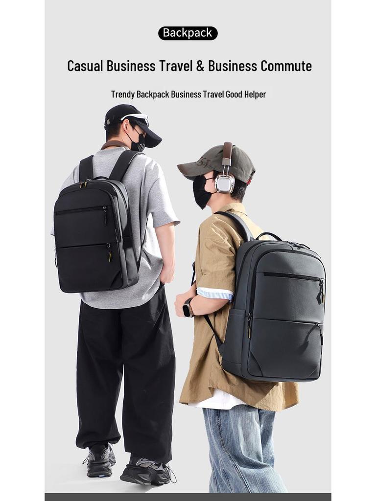 Men's Versatile Large Capacity Backpack for Work, Travel, and School