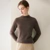 2026 Le Kasha Women's Cashmere Pullover: 12 Gauge, Rolled Hem
