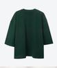 UNTAGE Logo Print Cape Short Sleeve T-Shirt [Green(Unisex)]_Utt-St36
