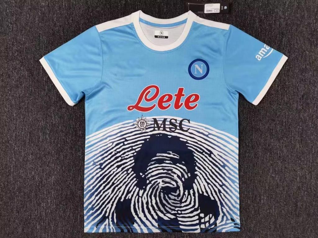 25-26 Serie A Napoli Jersey Special Edition Maradona Commemorative Edition Joint Napoli Football Jersey
