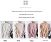 2025 Autumn/Winter Women's Pure Wool High Neck Cashmere Pullover - Solid Color, Loose Fit, Short Knit Sweater