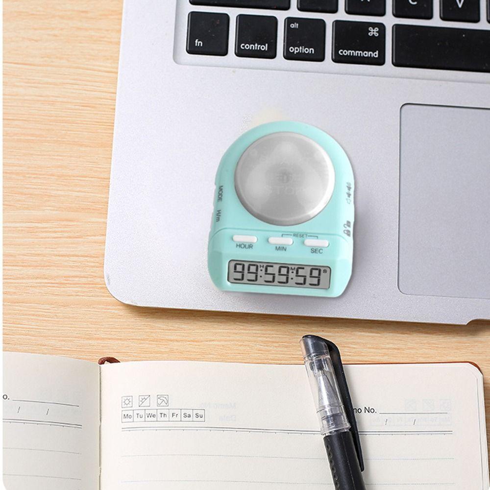 45° Display LCD Screen Electronic Countdown Timer Security Lock Visual Alarm Clock Timer  Kid