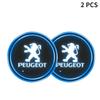 1/2Pcs 7 Color LED Car Cup Holder Light Luminous Coaster Water Cup Pad For Peugeot 308 408 508 RCZ BBA 208 3008 2008 206 207 307