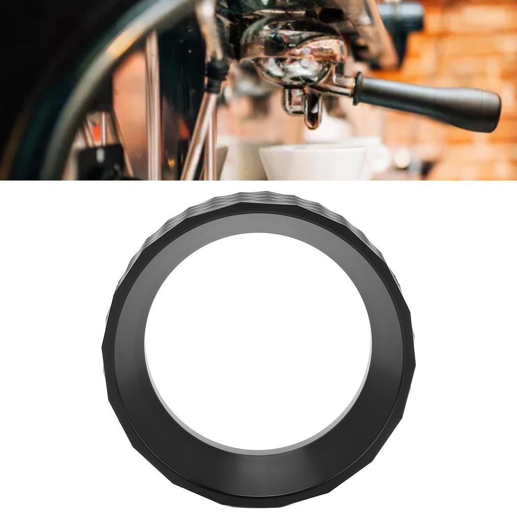 58mm Coffee Dosing Funnel Aluminum Alloy Prevent Spillover Healthy Easy Cleaning Dosing   for  