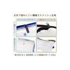 Sakura Craypas Notam Mesh Case with Gusset, Clear, A4 Size, Blue, UNCM-A4#36