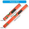 Aluminum Digital Level LED Screen for Clear Reading Lighted Bubble Magnetic Torpedoes Level for Woodworking
