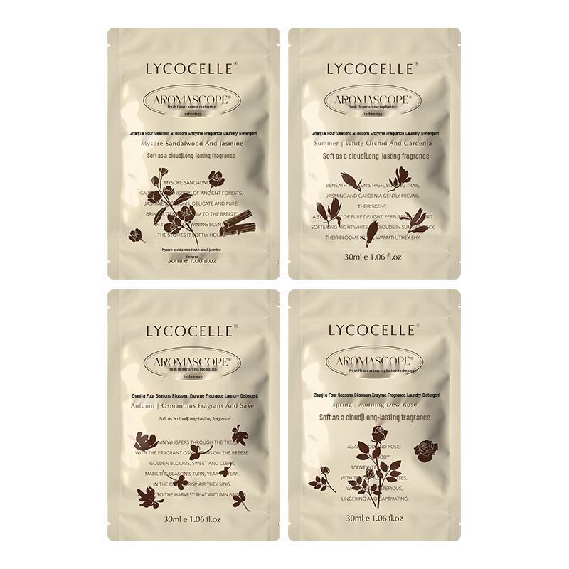 

Zhan Jia Четыре Сезона Цветения Аромат Стиральный Порошок Дорожный Набор