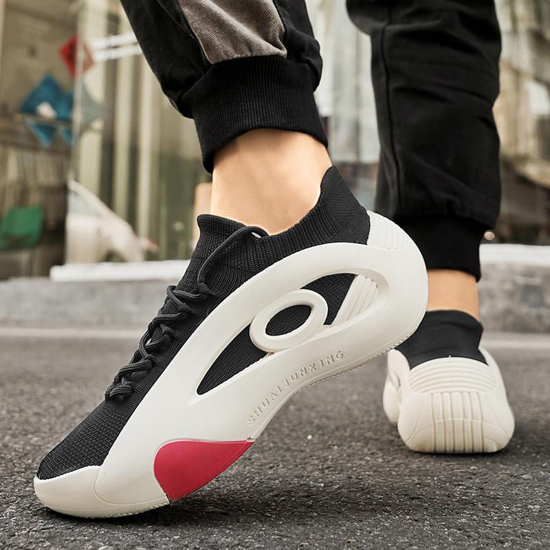 Fashion Green Running Sneakers Men Designer Shoes Platform Sports Shoes for Men Summer Socks Trainers Outdoor Casual Sneakers