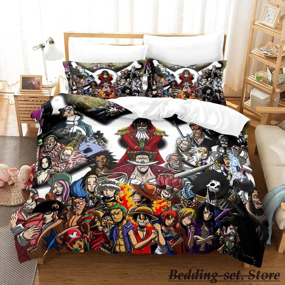 Ulti Anime Bedding Set Single Twin Full Queen King Size Bed Set Adult Kid Bedroom Duvetcover Sets Anime Parure De Lit Bed