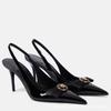[Spot] Sandals Femininity Backspace Thin Heel Pointed Head Baotou Sexy High Heels Bow French Single Shoes