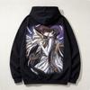Code Geass Lelouch da Rebelião Anime Moletom com Estampa Gráfica Unissex 100% Algodão Estampa nas Costas Streetwear Harajuku Moletom Oversized