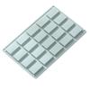 DL 20 Grids Rectangular Silicone Cake Mold Jelly Pudding Chocolate Block Mould