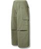 GUBIN Suede Cargo Pants - Khaki