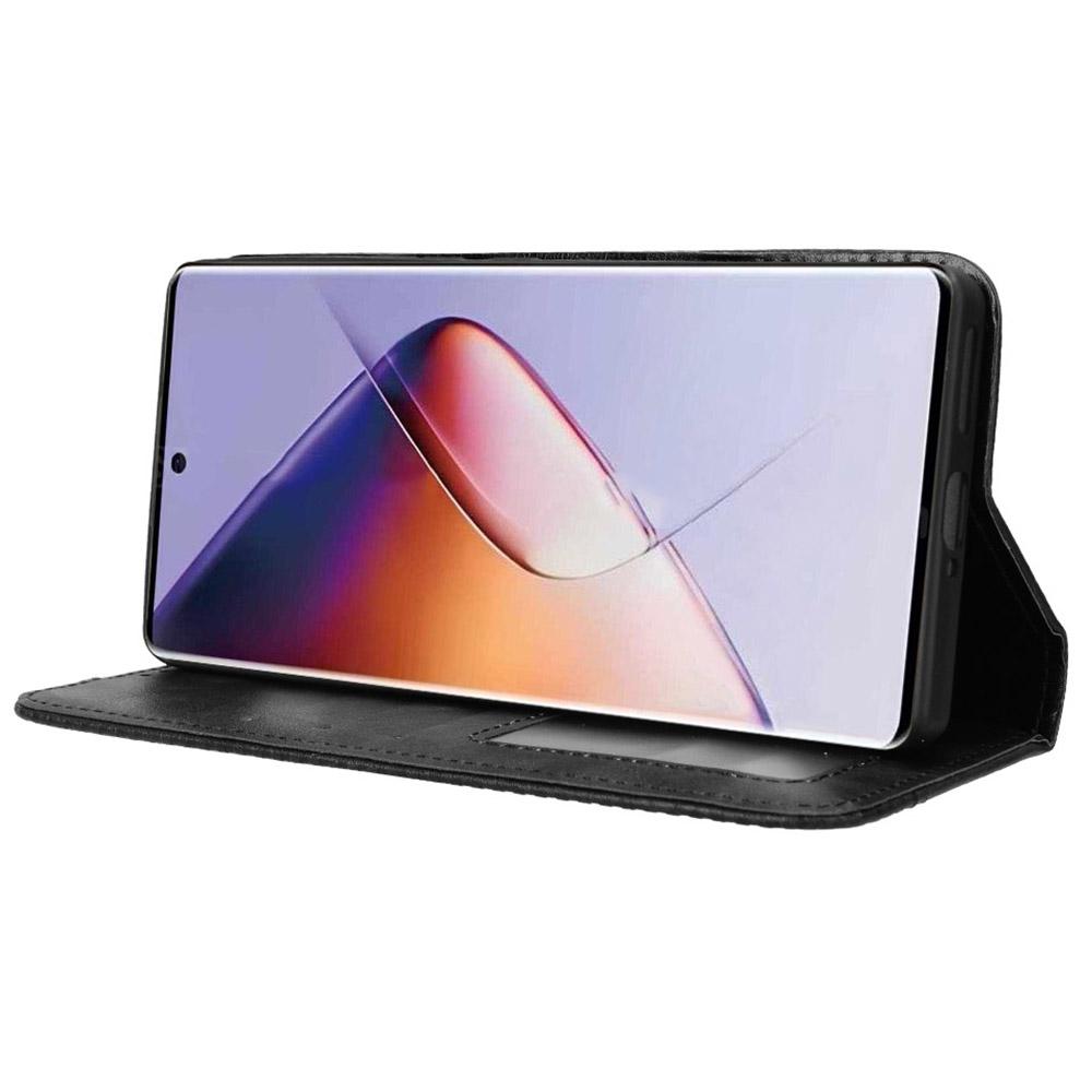 Für Infinix Note 40 Pro 4G/X6850 Brieftasche Hülle Retro Leder Handyhülle