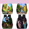 Durable Oxford Cloth Minecraft School Backpack Spacious Lightweight 15-inch Kids Bag