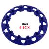 8-10 Inch Off-Road ATV/Beach Buggy Wheel Trim Cover - Colorful Decorative Tire Cap